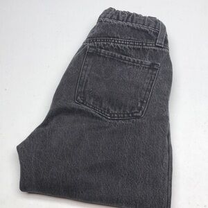 LIKE NEW GIRLS OLD NAVY BLACKWASH SLOUCHY STRAIGHT JEANS 10(GIRLS)x23 ⭐️…